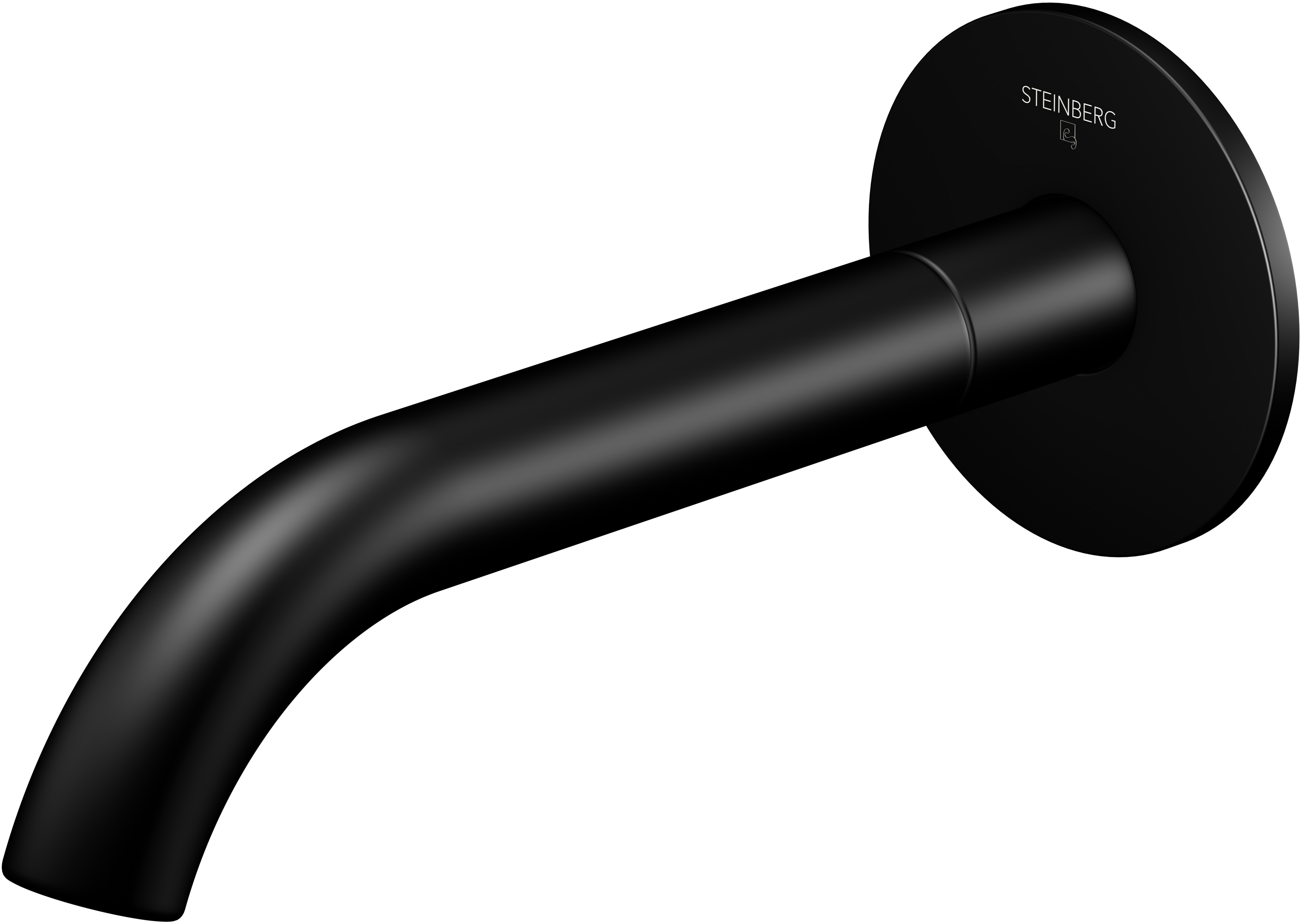 Steinberg 100 bec pour mitigeur de baignoire noir 1002310S