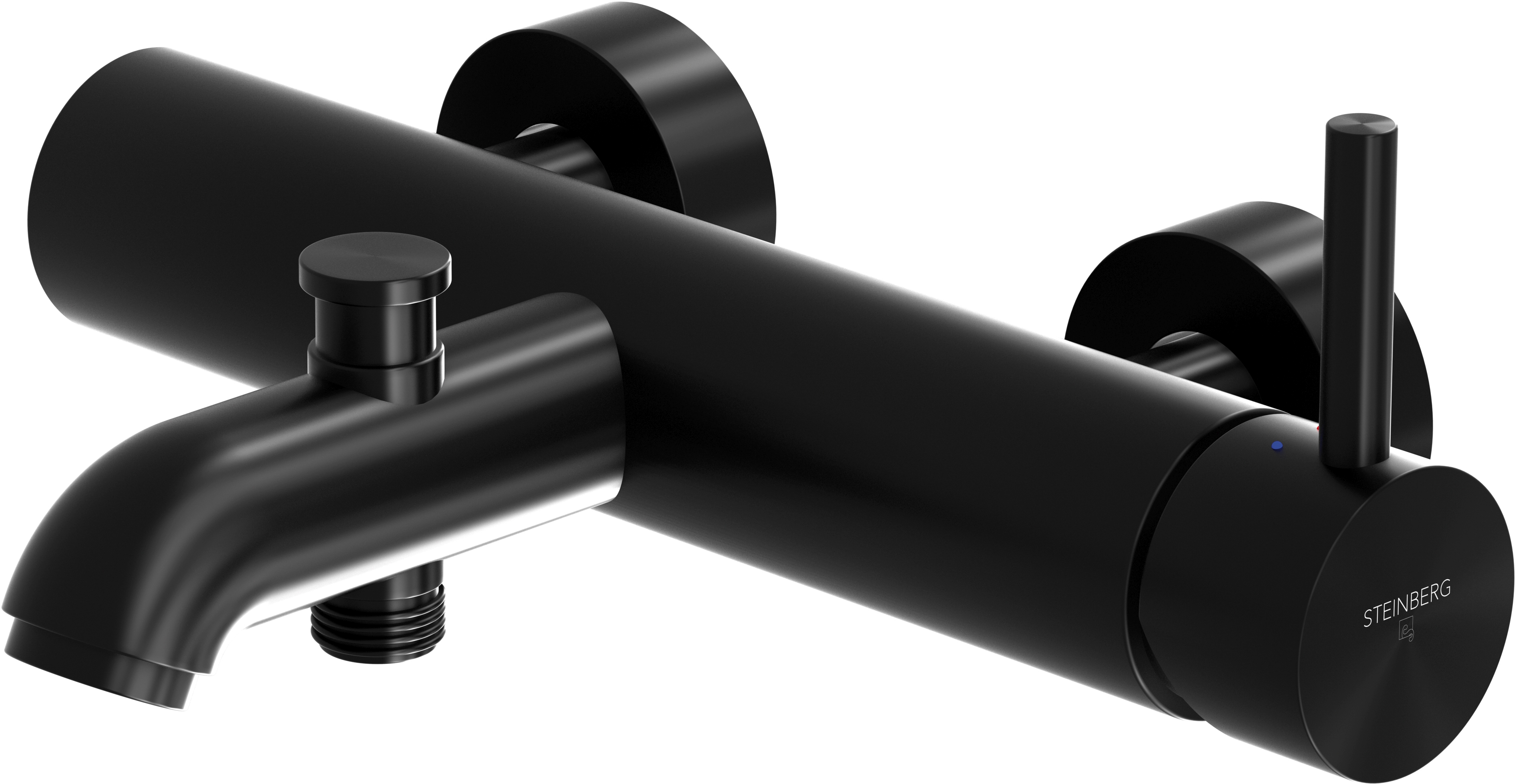 Steinberg 100 mitigeur bain-douche murale noir 1001100S