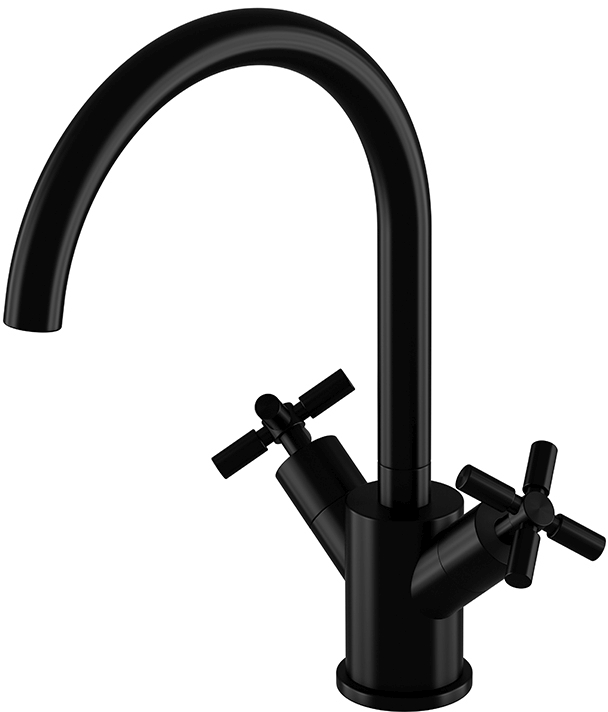 Steinberg 250 mitigeur de lavabo sur pied noir 2501500S