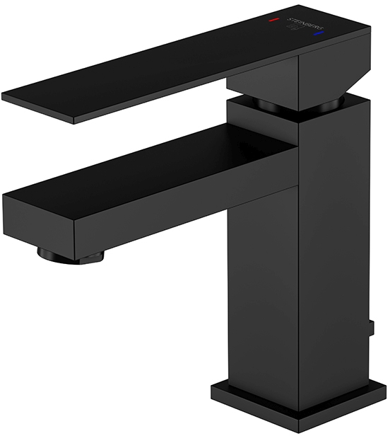 Steinberg 160 mitigeur de lavabo sur pied noir 1601000S