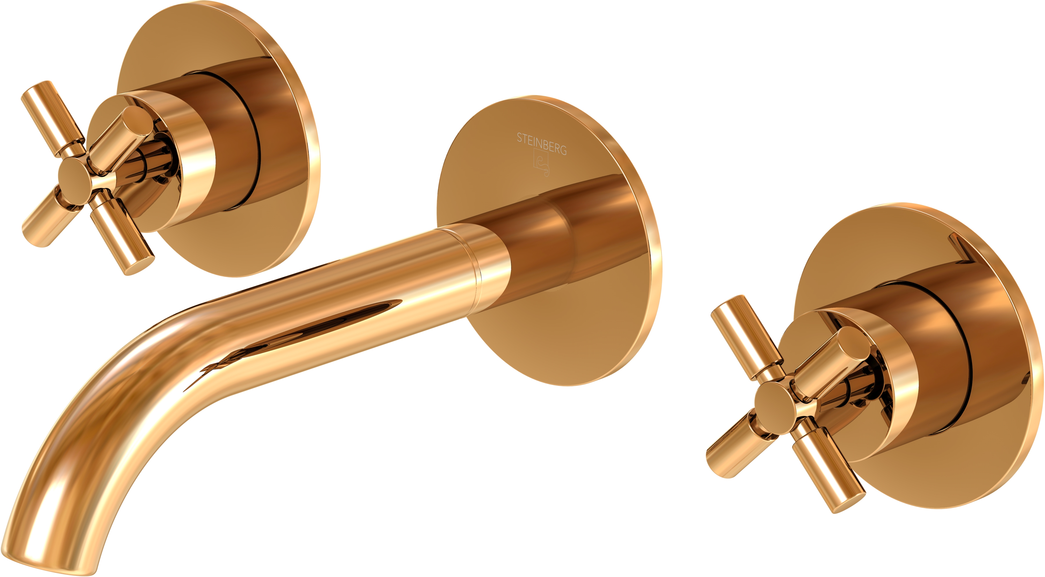 Steinberg 250 mitigeur de lavabo encastrée doré 2501902RG