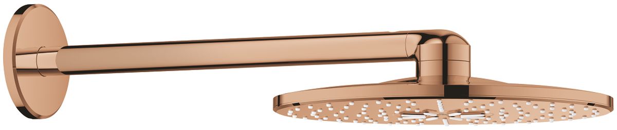 Grohe Rainshower douche à effet de pluie avec bras 31x31 cm circulaitre Warm Sunset 26475DA0