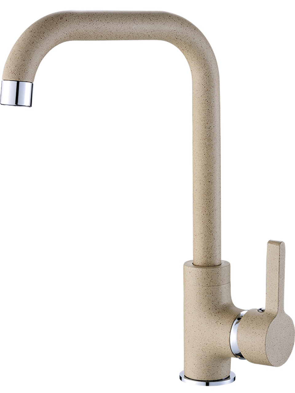 Laveo Lena mitigeur de cuisine sur pied beige BKU465D