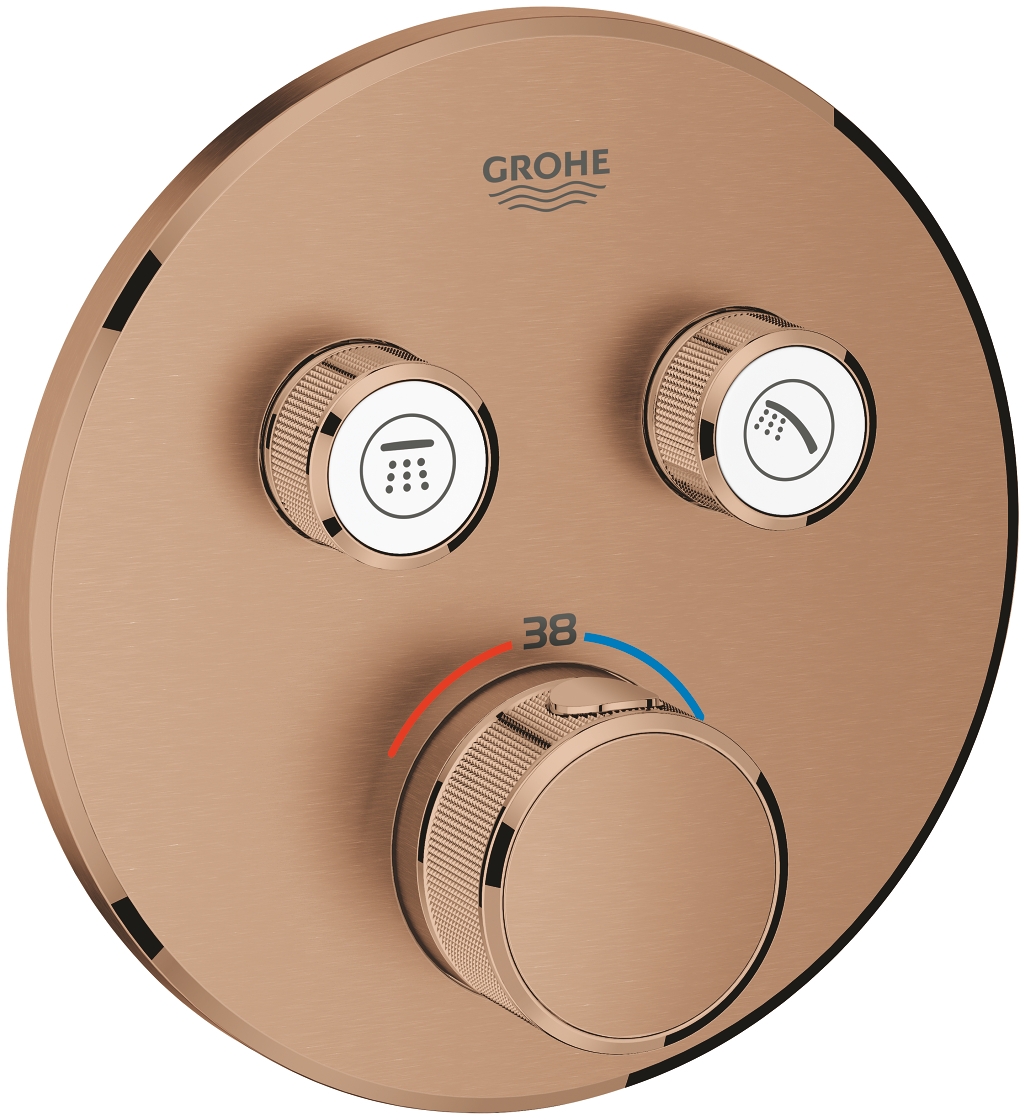 Grohe SmartControl mitigeur bain-douche encastrée oui Brushed Warm Sunset 29119DL0