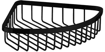 Omnires Uni panier de salle de bain noir UN10330BL