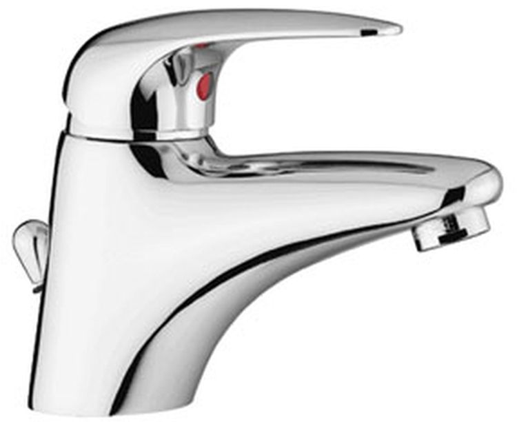 Paffoni Duemila mitigeur de lavabo sur pied chrome DU075CR