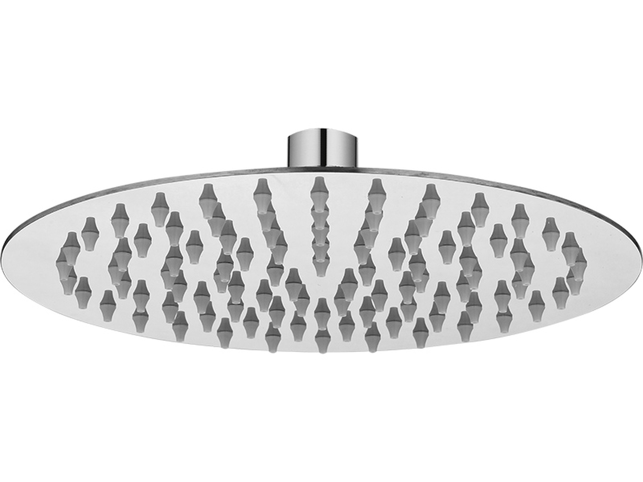 Laveo Rondo douche à effet de pluie 20x20 cm circulaitre chrome NLX0DAS