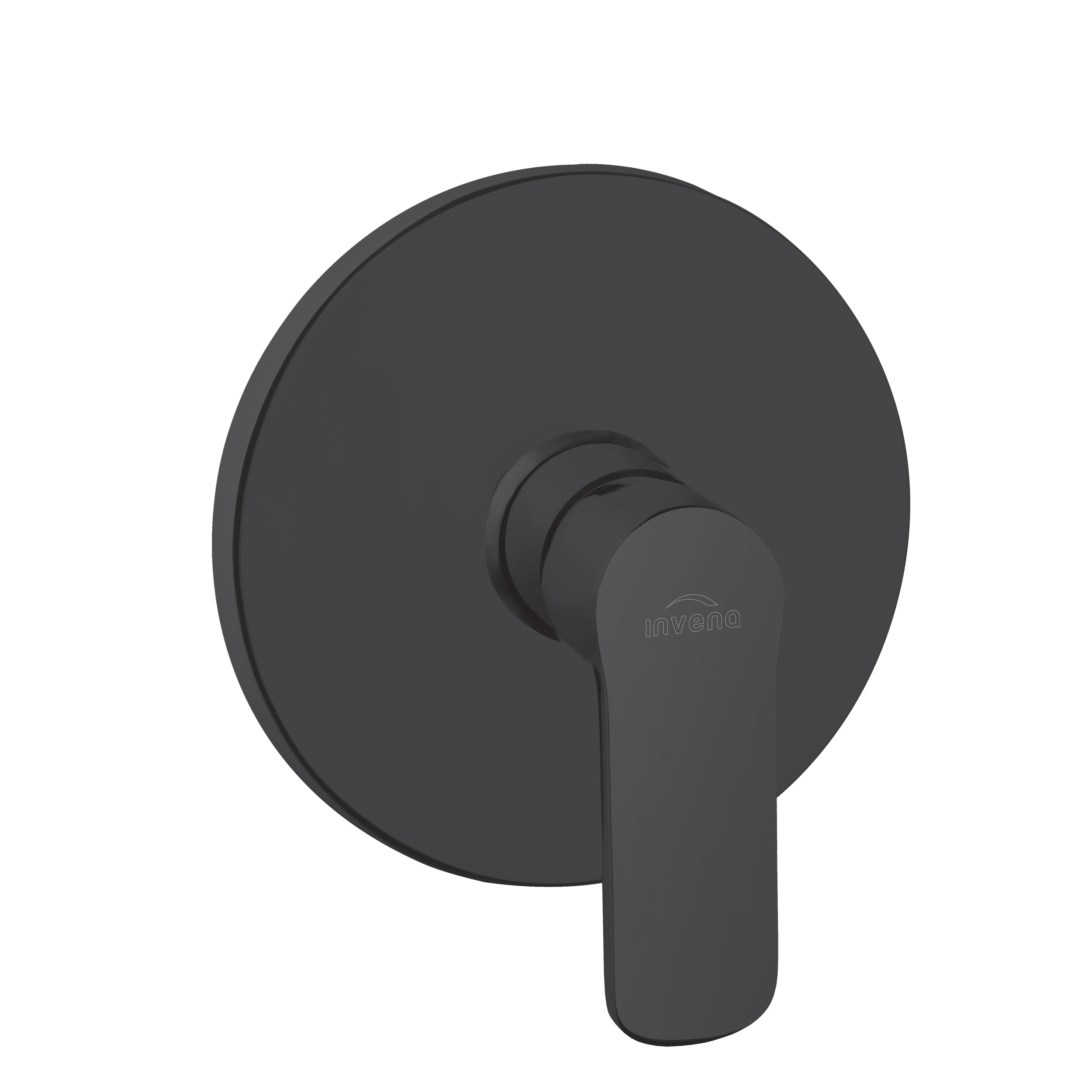 Invena Siros mitigeur de douche encastrée noir BP-90-4O1