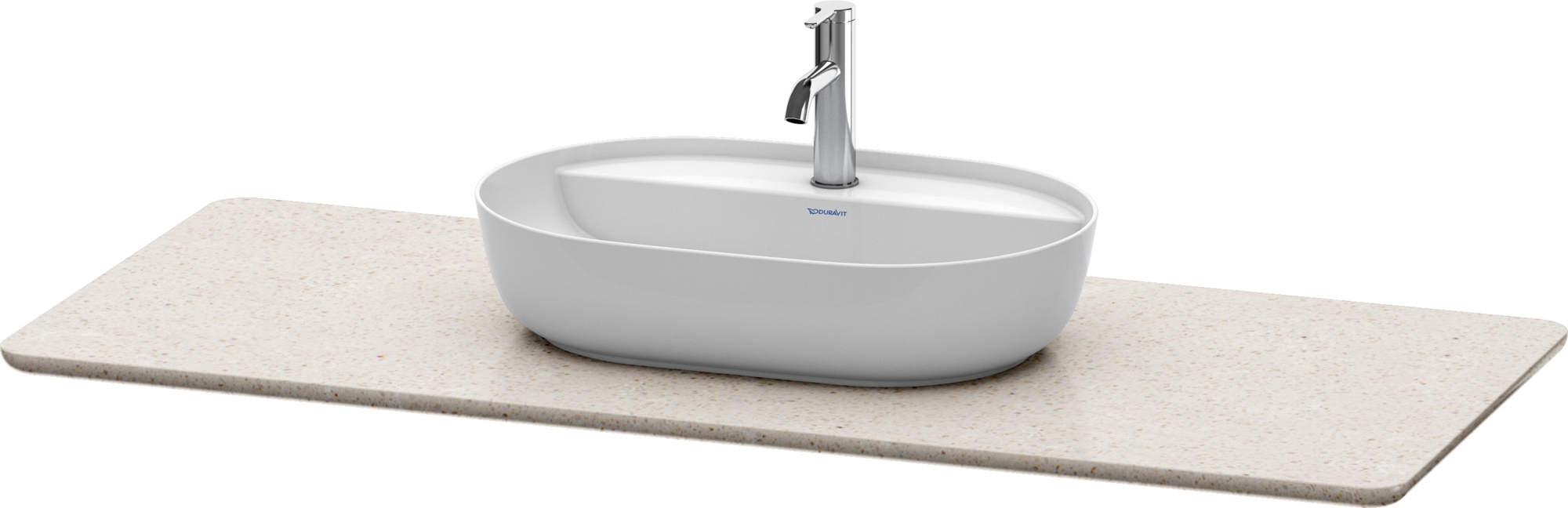 Duravit Luv plan de travail 138.8x59.5 cm sable LU946602525