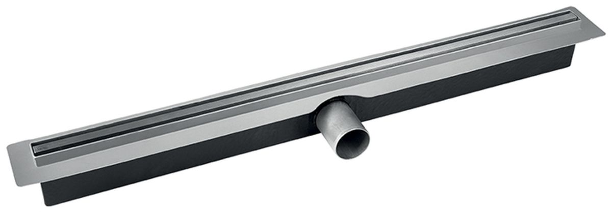 Laveo Slim drain de douche 100 cm acier COS210D
