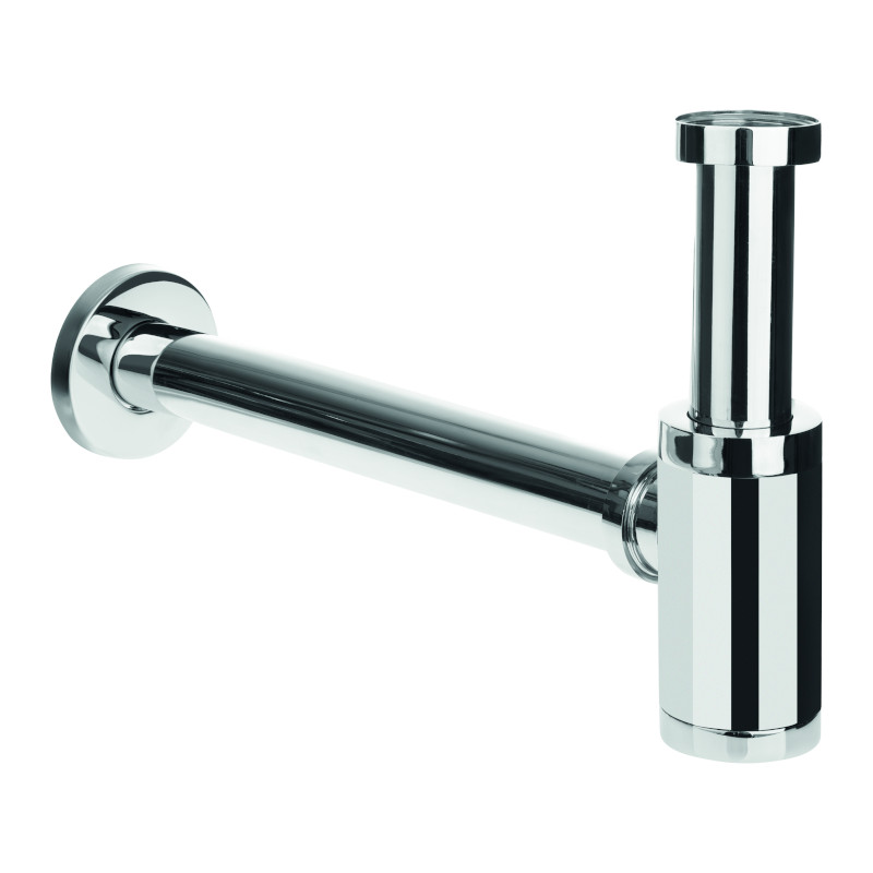 Laveo siphon de lavabo en bouteille chrome CKS061D