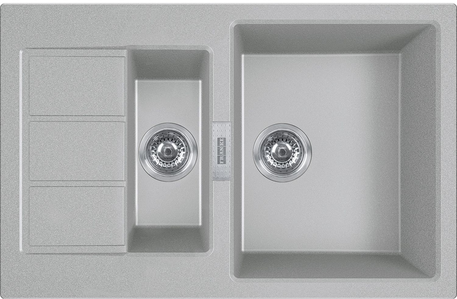 Franke Sirius 2.0 évier tectonite 78x50 cm gris/graphite/onyx 143.0618.684