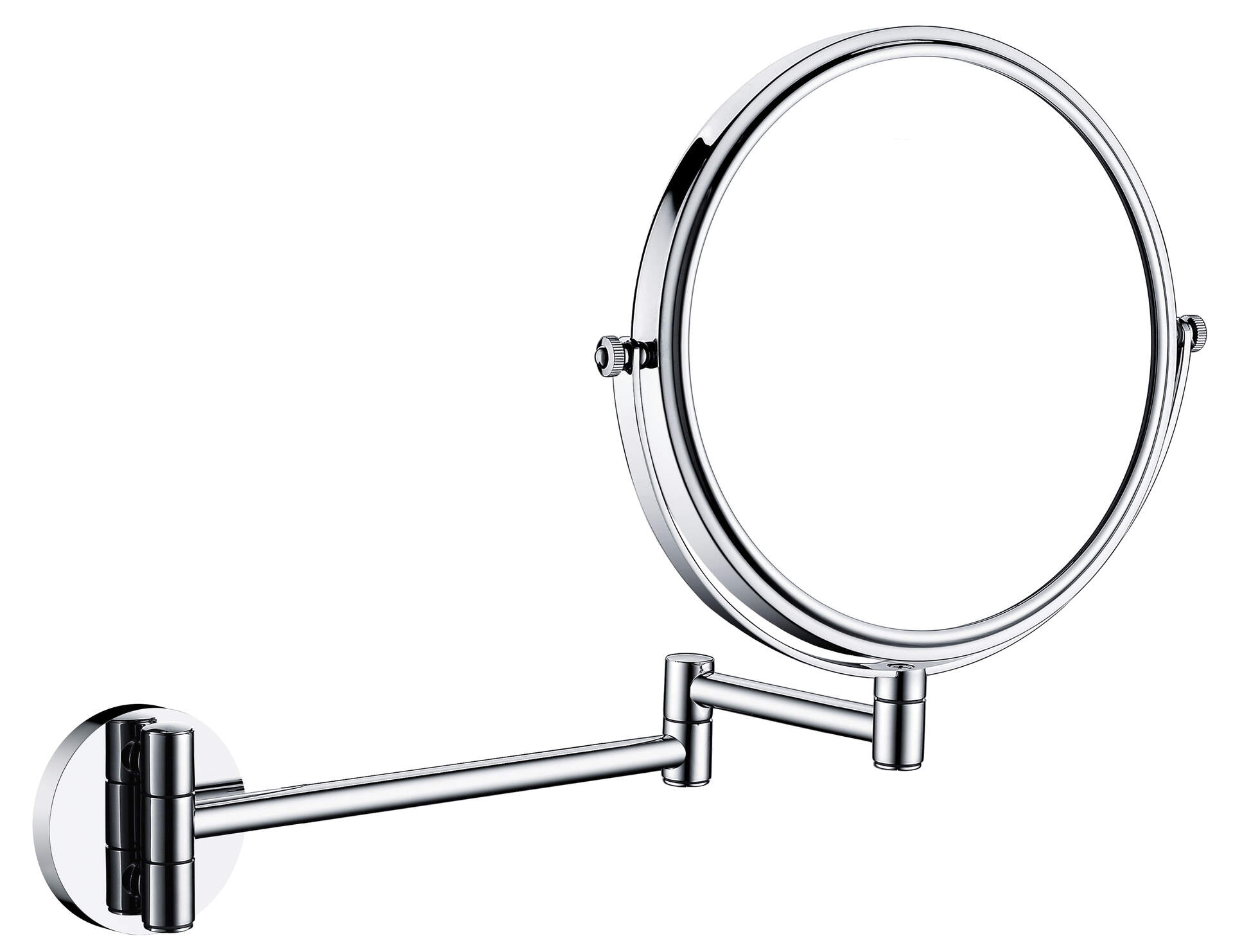 Deante Round miroir cosmétique 23.3x28.2 cm arrondi chrome ADR_0811
