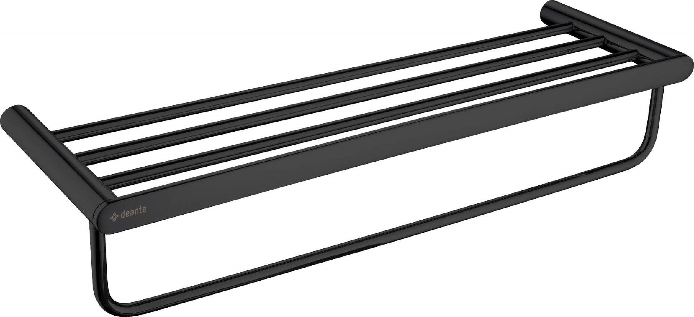 Deante Round étagère 62.8 cm noir ADR_N531