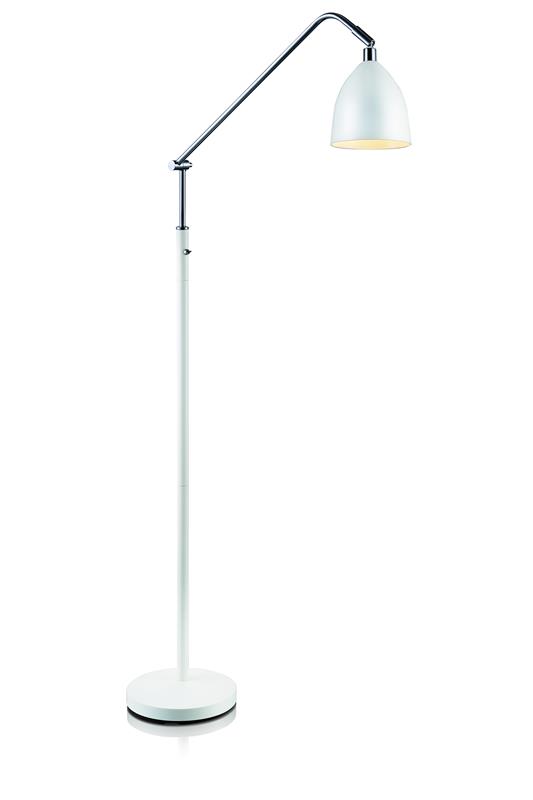 Markslöjd Fredrikshamn lampadaire 1x40 W blanc 105022