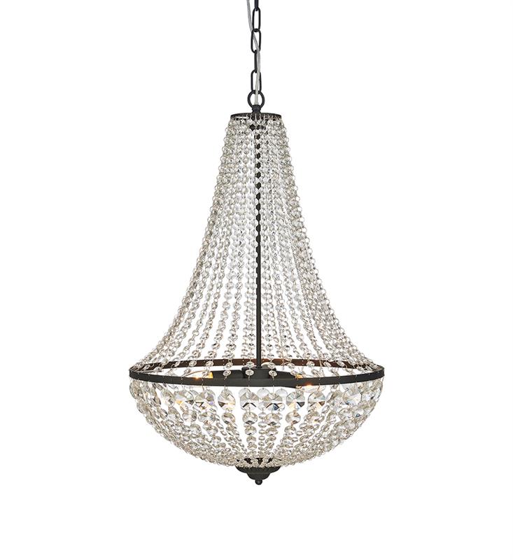 Markslöjd Gränsö lampe suspendue 3x40 W noir-transparent 107028