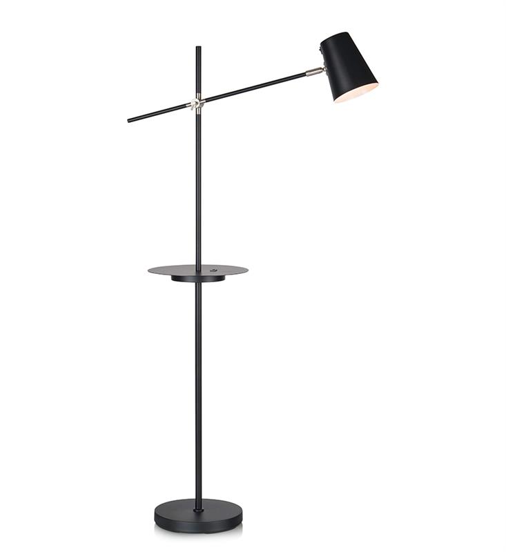 Markslöjd Linear lampadaire 1x40 W noir 107307