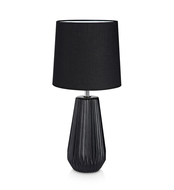 Markslöjd Nicci lampe de table 1x40 W noir 106624