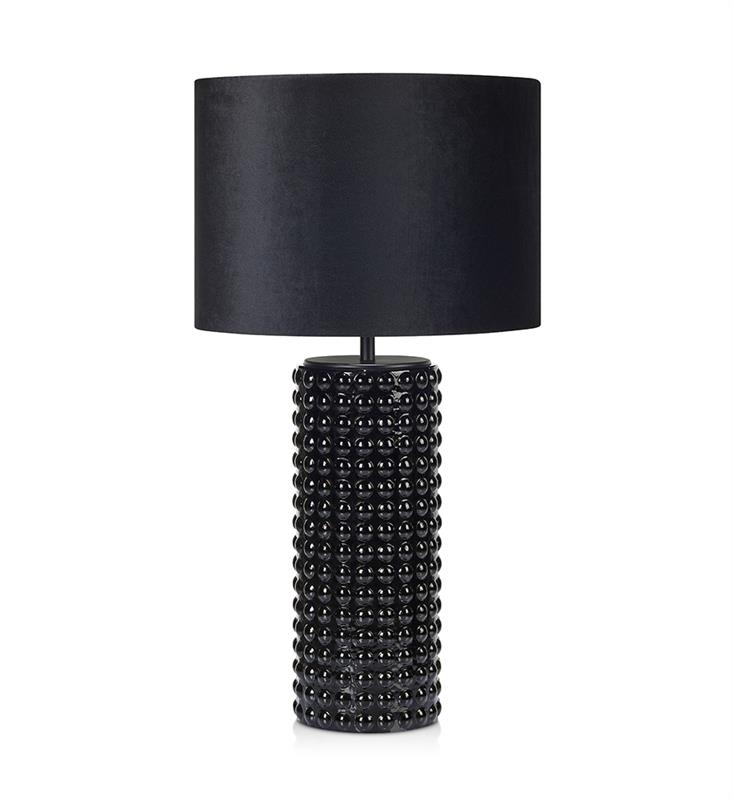 Markslöjd Proud lampe de table 1x60 W noir 107483