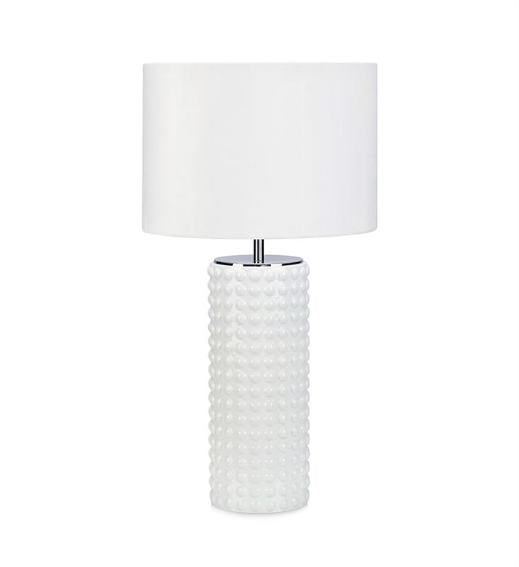 Markslöjd Proud lampe de table 1x60 W blanc 107484
