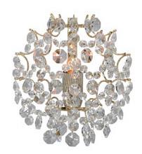 Markslöjd Rosendal applique murale 1x40 W transparent-doré 102334