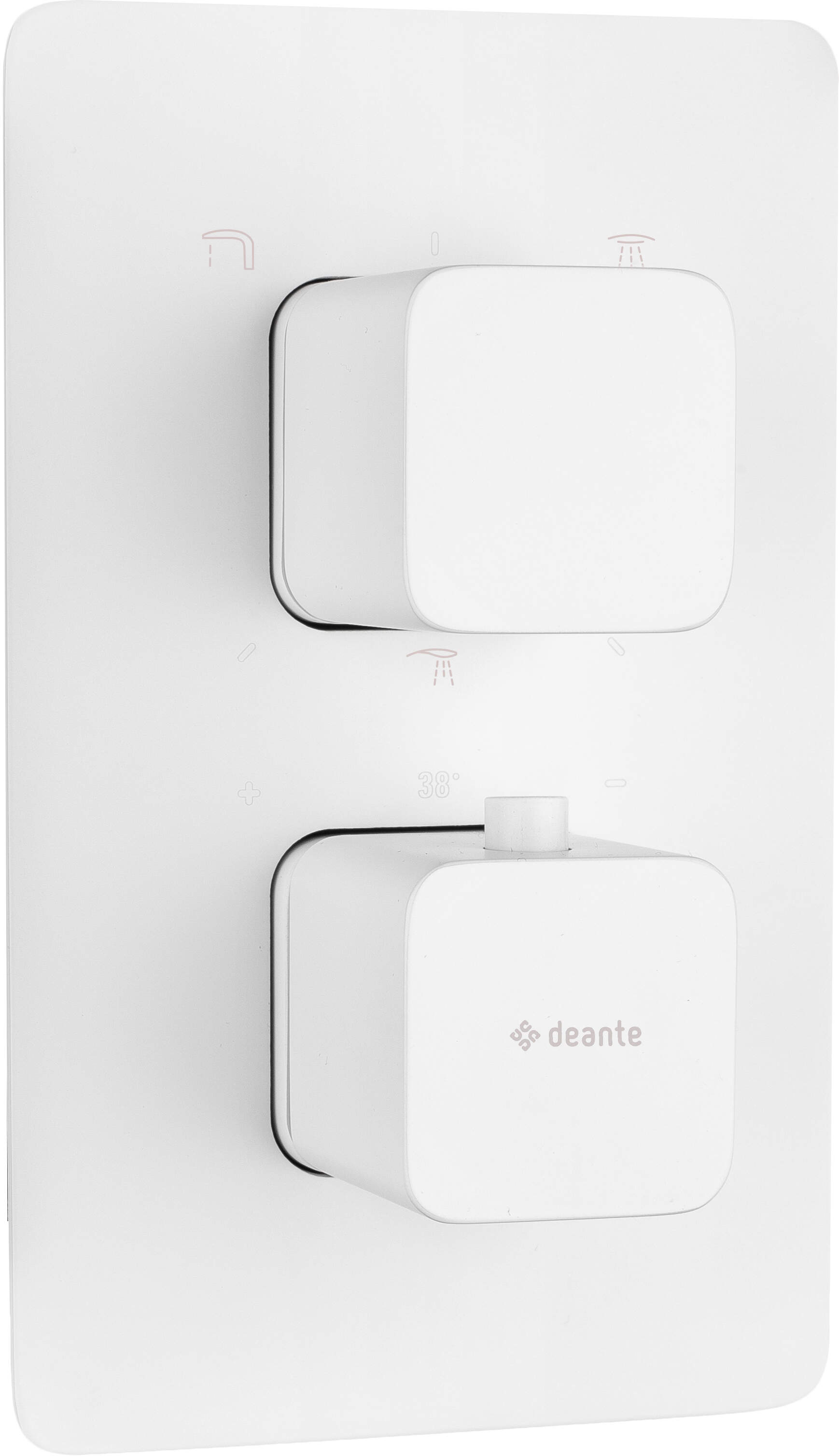 Deante Box mitigeur bain-douche encastrée oui blanc BXY_AECT