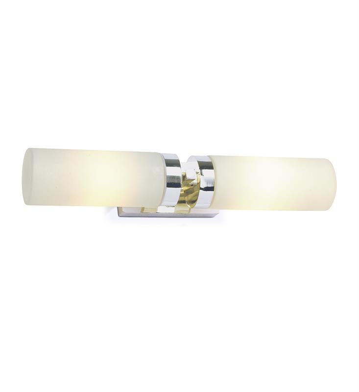 Markslöjd Stella applique murale 2x40 W blanc-chrome 234844,4507