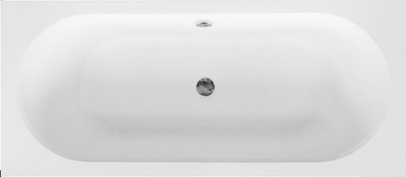 Besco Vitae baignoire rectangulaire slim 150x75 cm blanc #WAV-150-SL