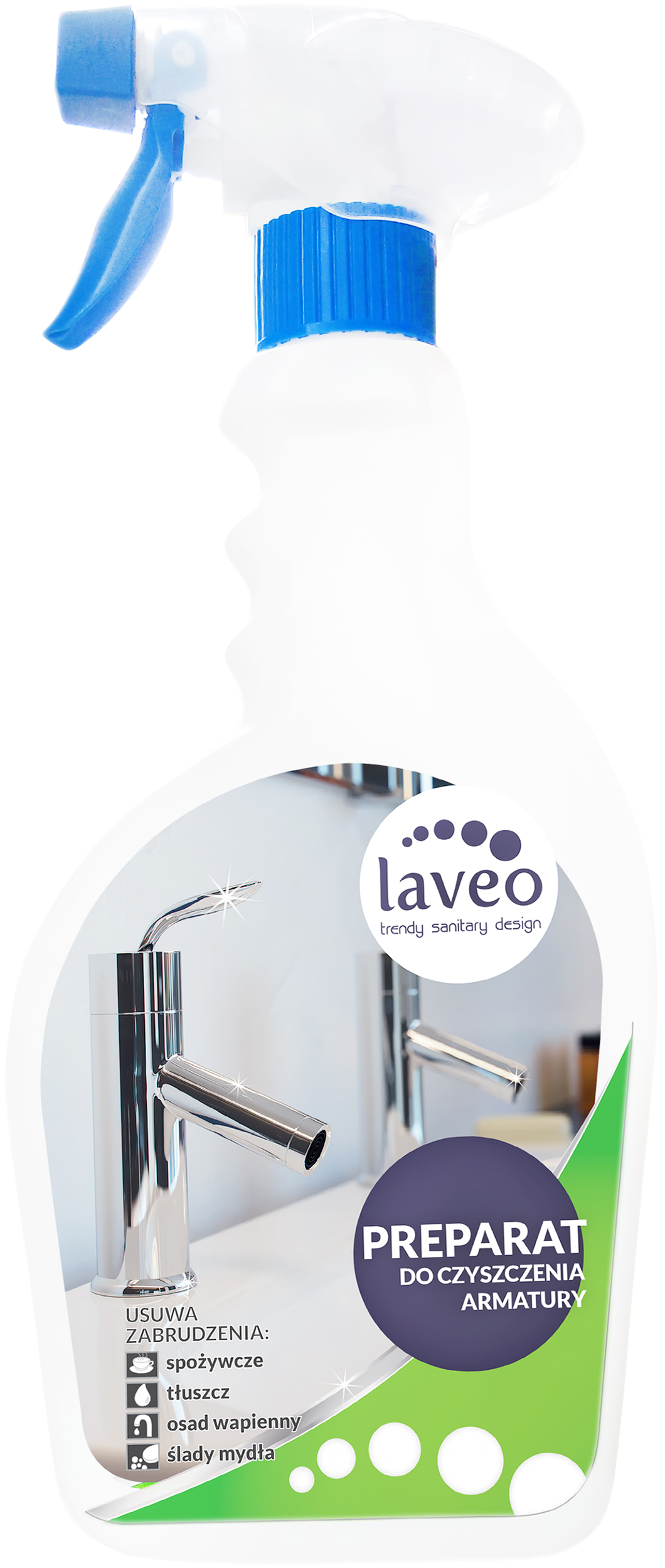 Laveo produit nettoyant pour mitigeurs 500 ml OKT050T
