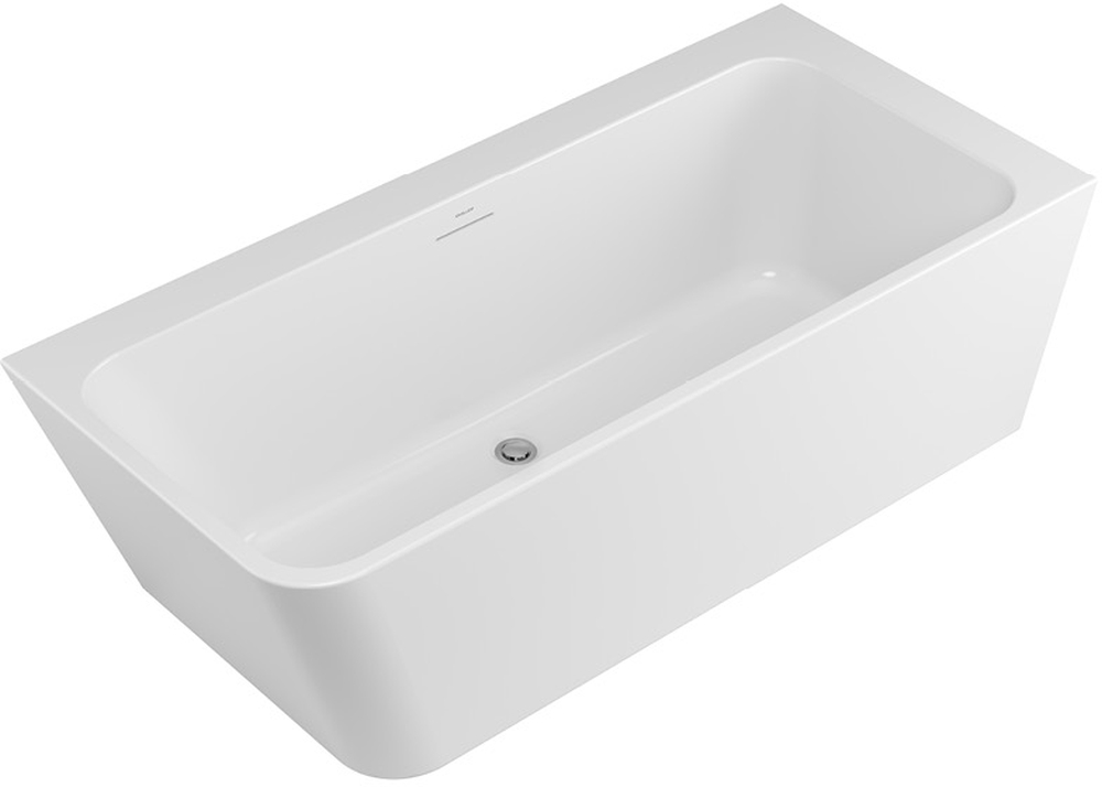 Excellent Lila 2.0 baignoire d’angle 160x73 cm rectangulaire blanc WAEX.LIL2.160P.WHN