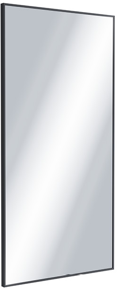 Excellent Kuadro miroir 100x50 cm rectangulaire noir DOEX.KU100.050.BL