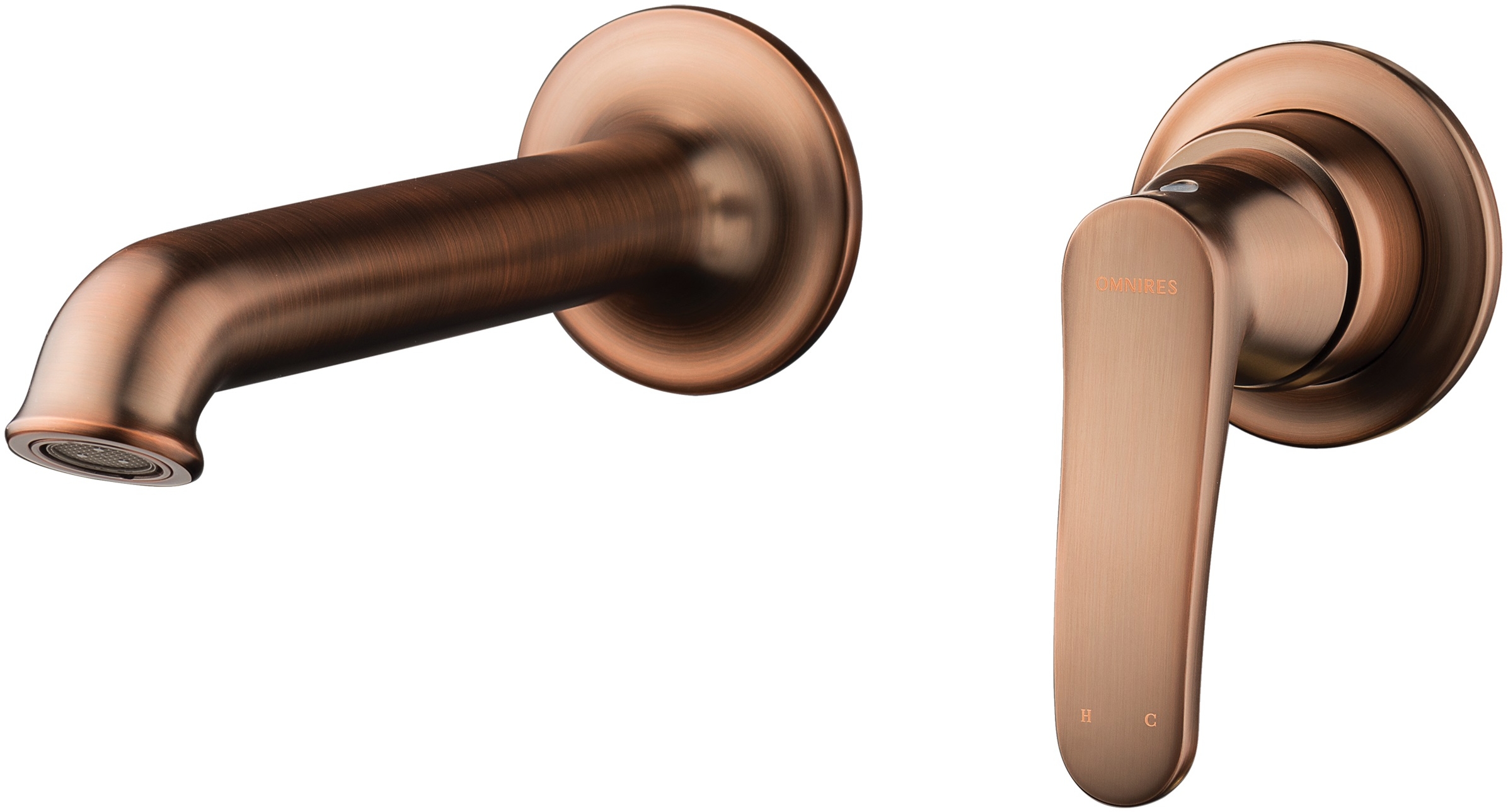 Omnires Art Deco mitigeur de lavabo encastrée cuivre AD5115ORB