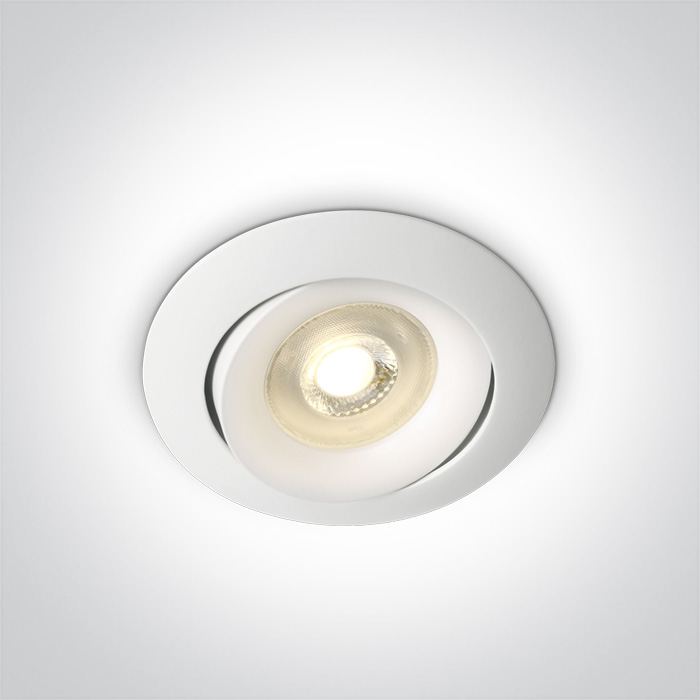 One Light Arta spot encastré 1x50 W blanc 11105U/W