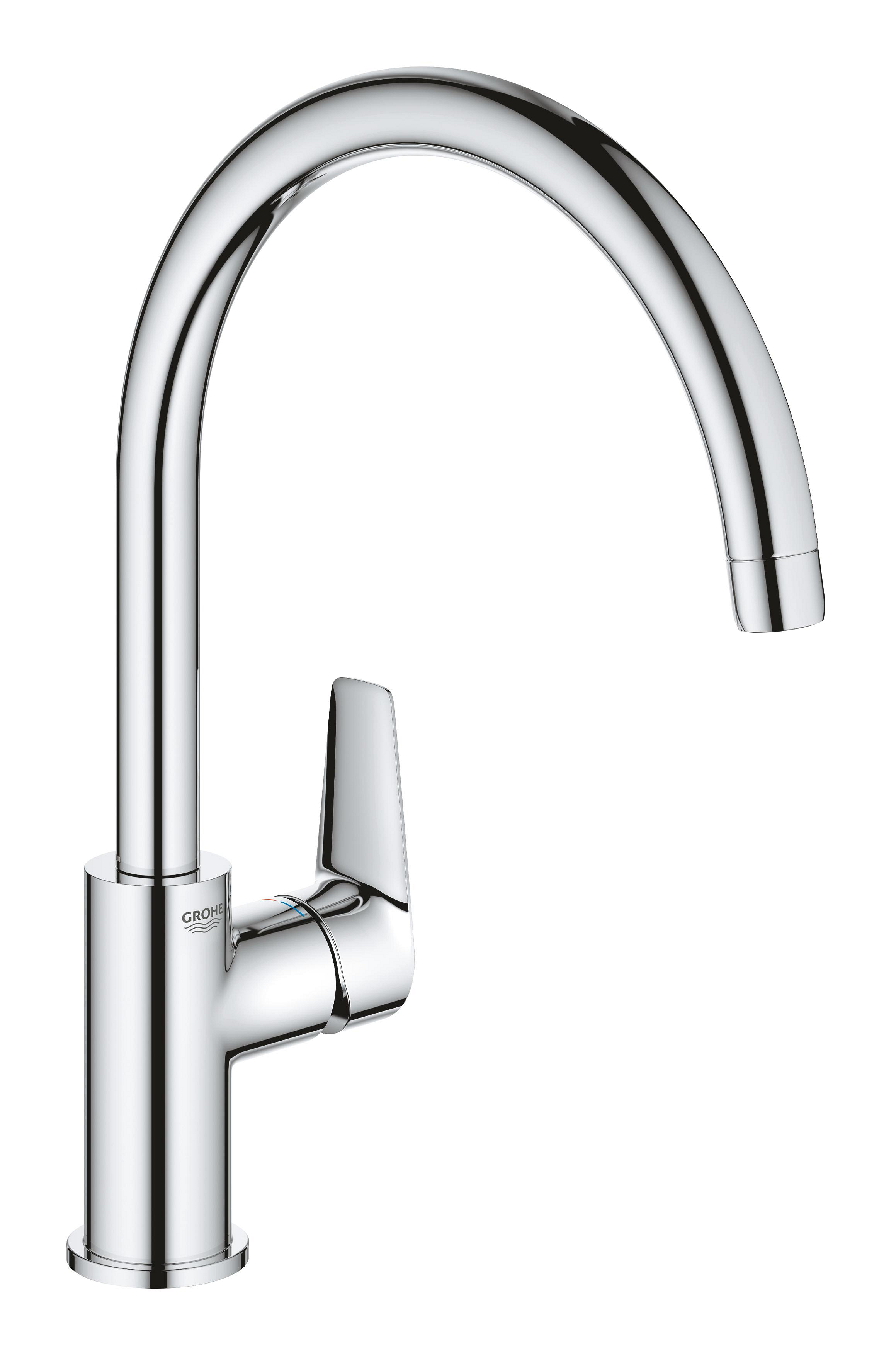 Grohe BauEdge mitigeur de cuisine sur pied StarLight Chrome 31367001