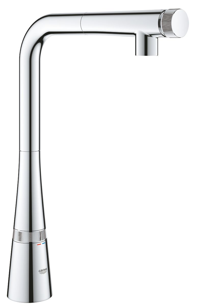 Grohe Zedra mitigeur de cuisine sur pied StarLight Chrome 31593002