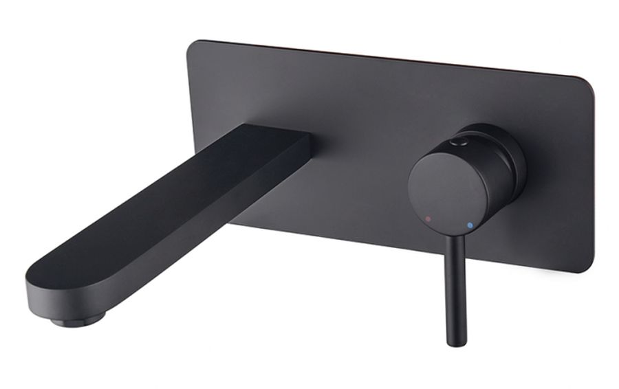 Besco Decco mitigeur de lavabo encastrée noir BU-DS-CZ