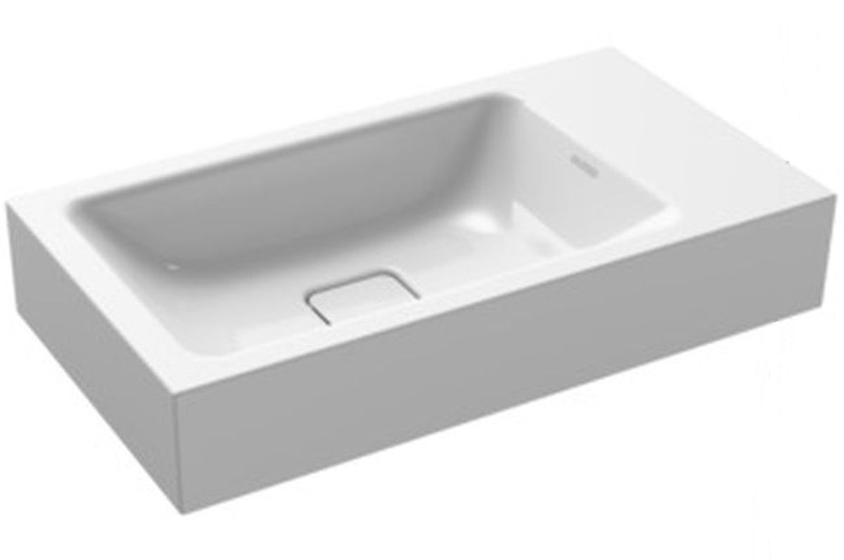 Kaldewei Cono lavabo 55x30 cm rectangulaire classique blanc 908006003001