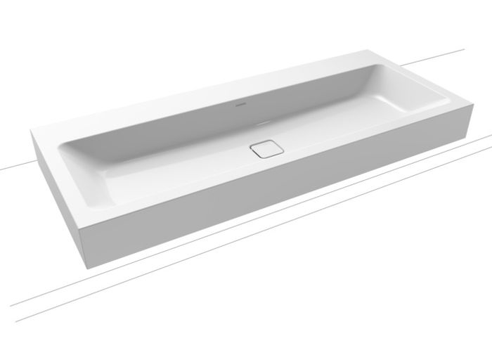 Kaldewei Cono lavabo 120x50 cm rectangulaire classique blanc 902706003001