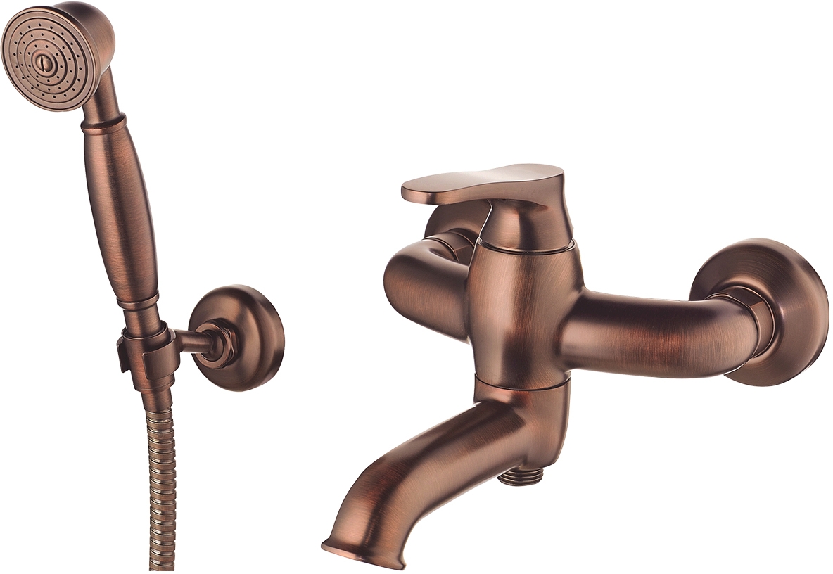 Omnires Art Deco mitigeur bain-douche murale cuivre AD5131ORB