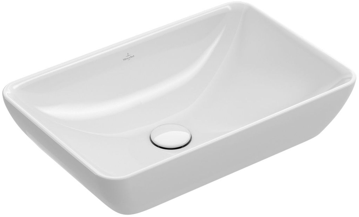 Villeroy & Boch Venticello lavabo 55x36 cm rectangulaire encastrée blanc mat 411355RW