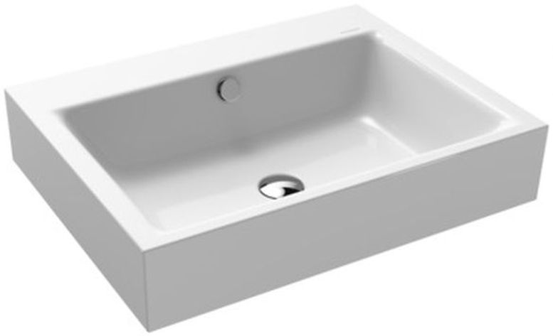 Kaldewei Puro lavabo 60x46 cm rectangulaire classique blanc brillant 901406003001