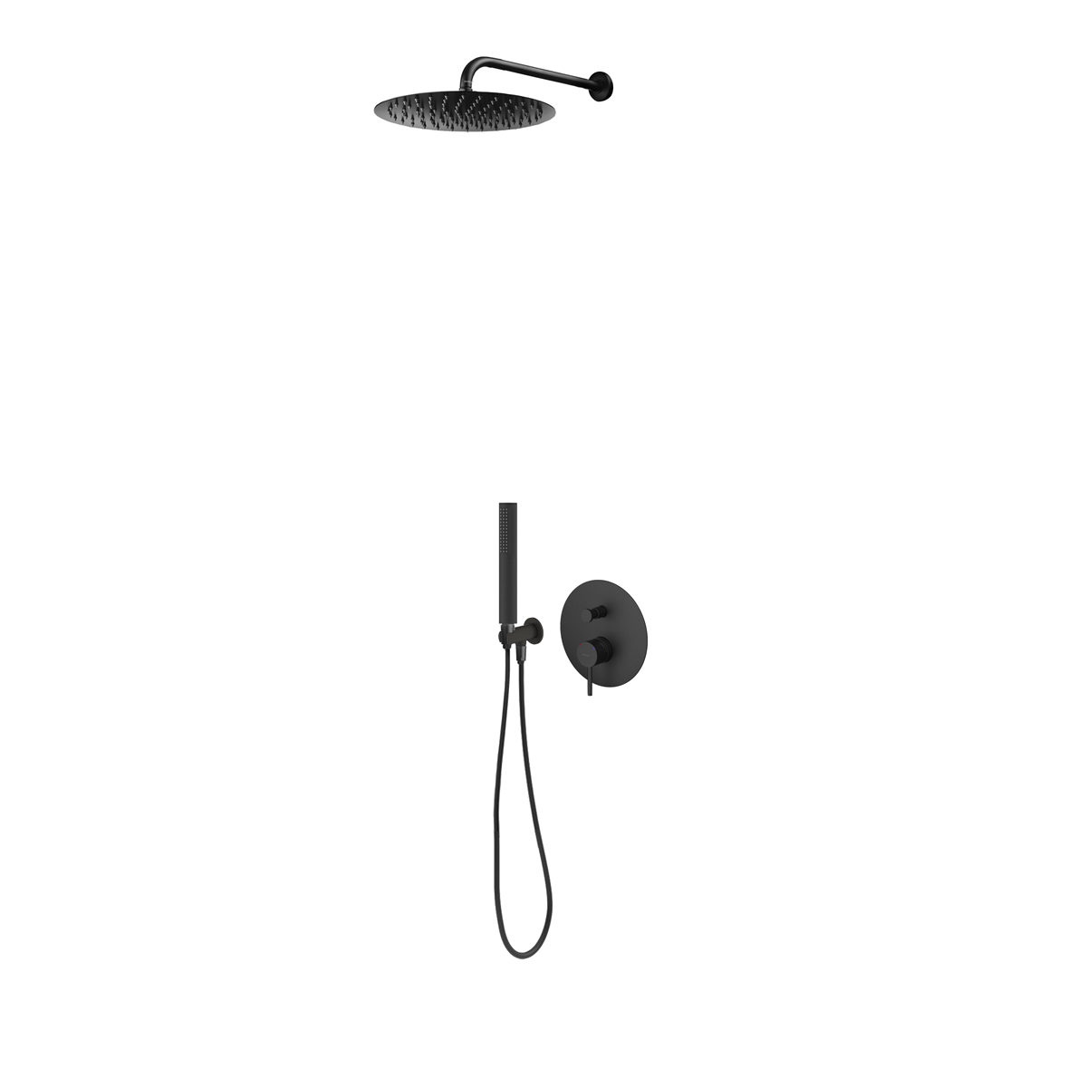 Set mitigeur bain-douche Oltens Molle 34100300, douche à effet de pluie Oltens Vindel 37000300, 39400300, 39304300, 37102300, 37200300