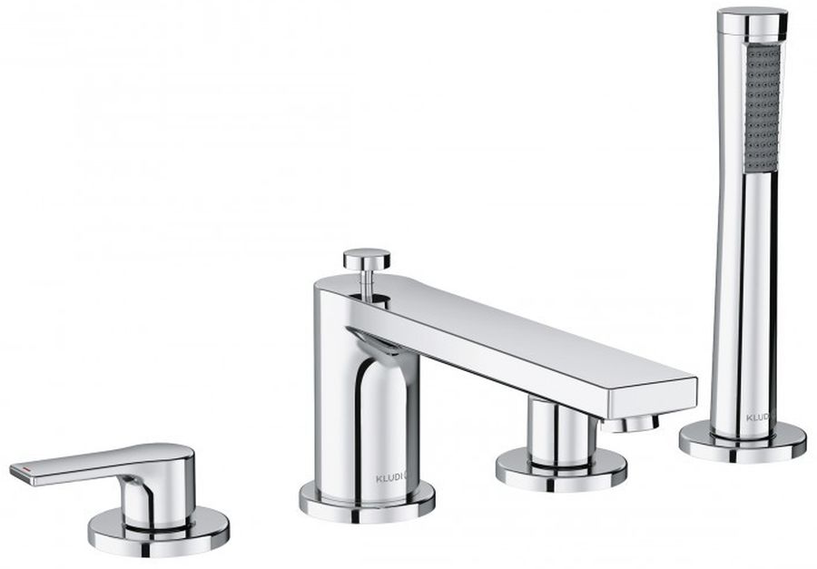 Kludi Zenta SL mitigeur bain-douche pour baignoire chrome 484240565