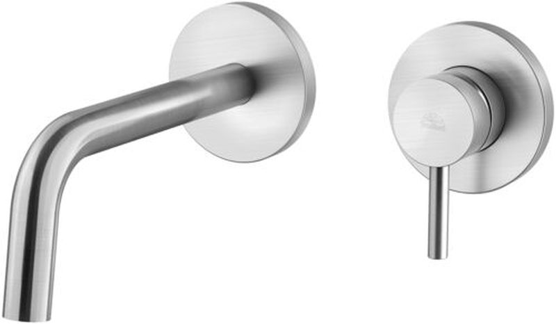 Paffoni Light mitigeur de lavabo encastrée acier LIG007ST70