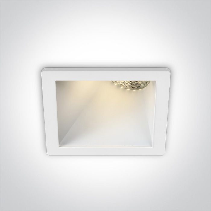 One Light Bevera spot encastré 1x10 W blanc 50105MA/W/W