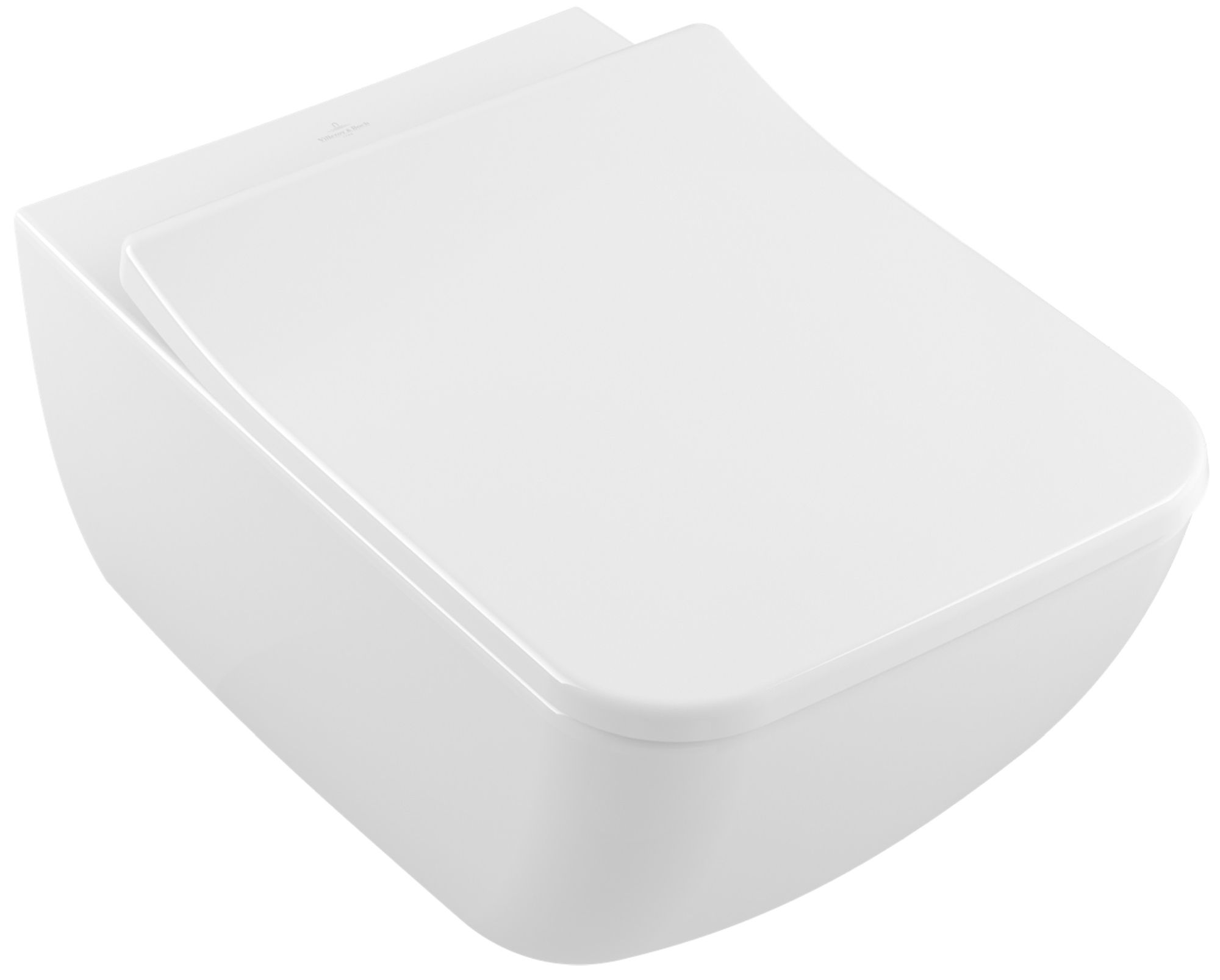 Villeroy & Boch Collaro cuvette wc avec abattant à descente lente suspendue oui blanc 4626RSR1