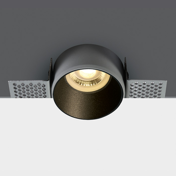 One Light Potamos spot encastré 1x50 W noir 10105TR/B