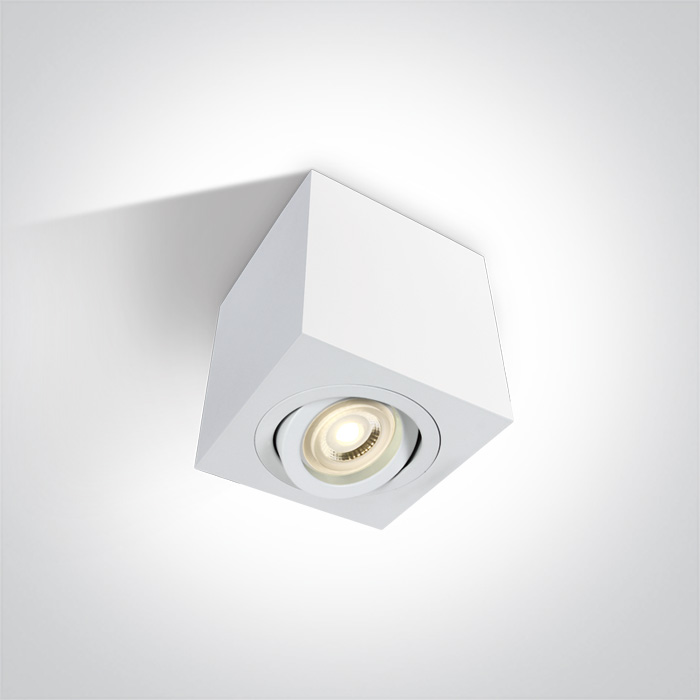 One Light Langadas plafonnier 1x10 W blanc 12105AC/W