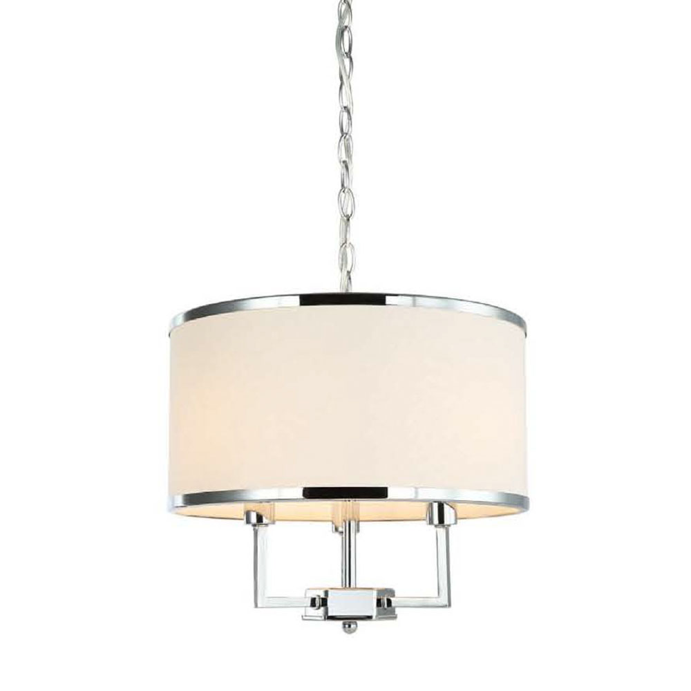 Open Design Casa lampe suspendue 3x12 W chrome-crème OR80209