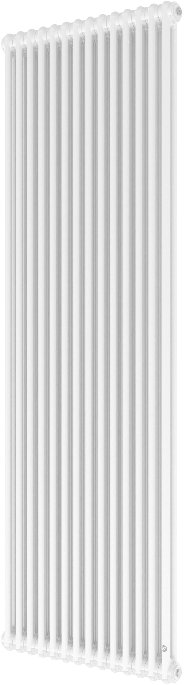 Instal Projekt Tubus 2 radiateur d’intérieur 199.3x65 cm podłączenie inférieur blanc TUB2-200/14D50